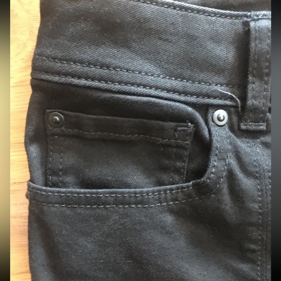 Like new INC black stretch flare split hem pants - Picture 12 of 13